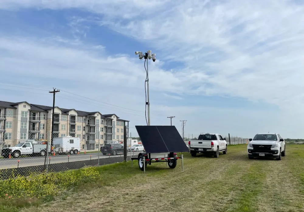 Solar Surveillance Trailer