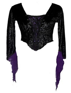 gothic blouse